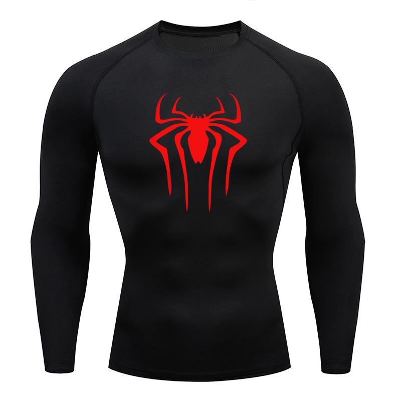 New Compression Shirt Men Fitness Gym Super Hero Sport Running T-Shirt Rashgard Tops Tee Quick Dry Short Sleeve T-Shirt for Men