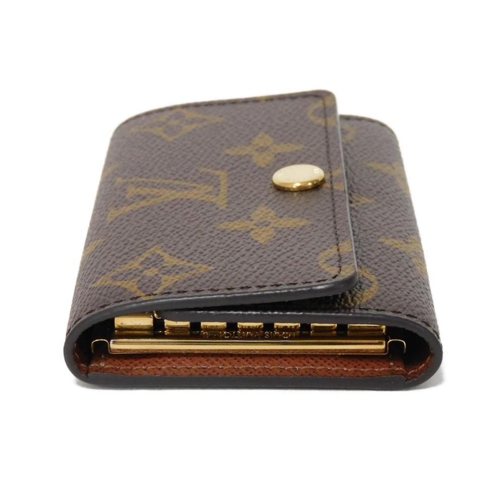 Used 12564 Multicles 6 M62630 7949 Current LV Logo Flower 6-Row Brown New RFID IC Chip Monogram Armagnac Unisex from