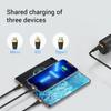 3 In 1 USB Charge Cable 6A 100W for Huawei/Honor Portable Micro USB TypeC Cable Charging Cable For iPhone 14 Samsung