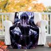 1pc D-Death Note1 Theme Blanket - Digital Print, Polyester, Cozy for All Seasons, Perfect for Outdoor, and Travel