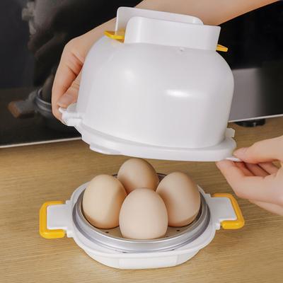 Пароварка для яиц с 4 отделениями, микроволновая печь, яйцеварка