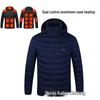 USB Heated Cotton Coat with Four-Zone Heating for Autumn and Winter