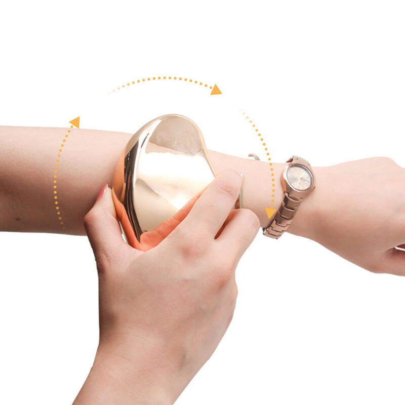 Золотой женский эпилятор для бритья волос на коже рук и ног DD-12204