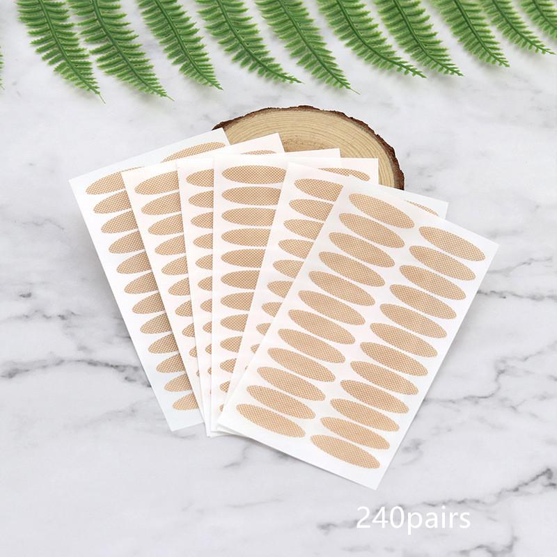 Eyelid Tapes Stickers Invisible Double Fold Eyelid Lace Paste Self-adhesive Natural Eye Tape Make Up Tool Clear Stripe