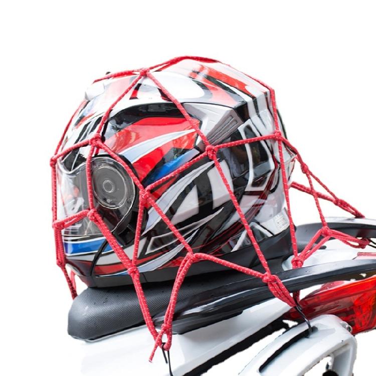 Cargo Net MotorcycleHelmet Mesh Luggage Tie Down Bungee Cord 16''x16'' Net