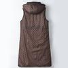 Fashion Warm Long Vest Woman Wear On Both Sides Sleeveless Parka Hooded Casual Thick Winter Women's Jackets