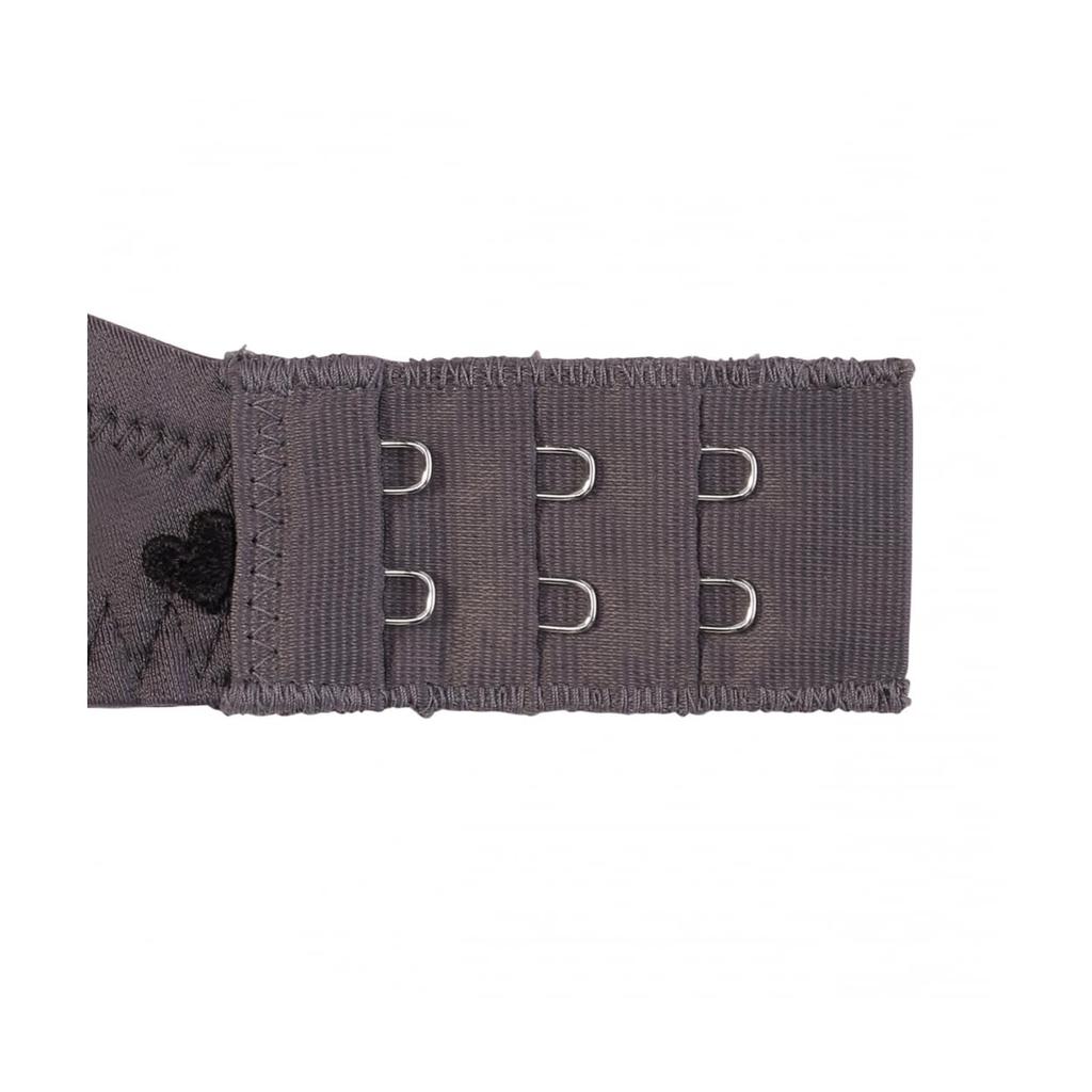 AMOSTYLE Dream Daisy M013 Size F75 Bra, Wireless, Garden, (Gray),