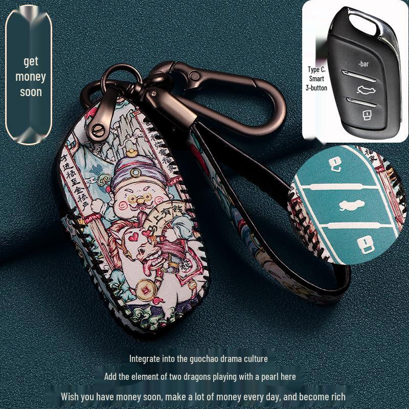 Чехол для ключа Roewe RX5 Max для моделей автомобилей i5/RX3/360/550/350/RX8/i6 Plus