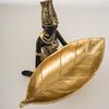 AEE4-Black Woman Resin Tray - Luxury Home Decor For Living Room Candy Holder Container Table Decoration Fruit Bowl Ornaments