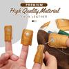 Кожаная защита для монет, наперсток, кольцо, игла для ручной работы, иглы для наперстка, ремесло, домашние швейные инструменты «сделай сам», аксессуары