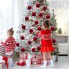 10/20Pcs Christmas Balls Velvet Xmas Tree Hanging Ornaments with Ribbon Weddings Birthdays Home Holiday Decoration