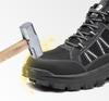 Весна/Осень Новые 2024 Мода Рабочие Ботинки Для Мужчин Водонепроницаемые Стальной Подносок Защитные Рабочие Ботинки Кроссовки Мужская Обувь