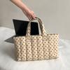 South Korea Ins Style New Wave Dot Design Handbag Large-capacity Literary Casual Niche 100