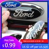 New 2026 Car Sticker 3pcs Car Front Emblem Rear Logo for Ford Focus Sedan Escape Escort Mondea Edge Taurus Exolorer Territory St