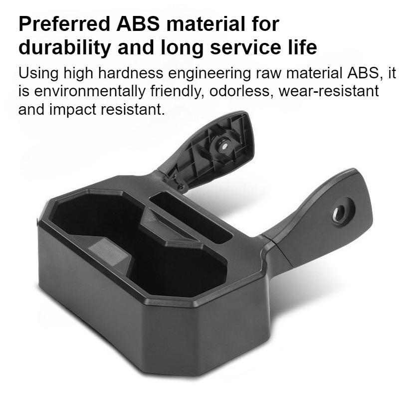 For 2025 2025 Chevrolet Trax Rear Multifunctional Water Cup Holder Storage Box Car Interior Accessories Organizer ABS