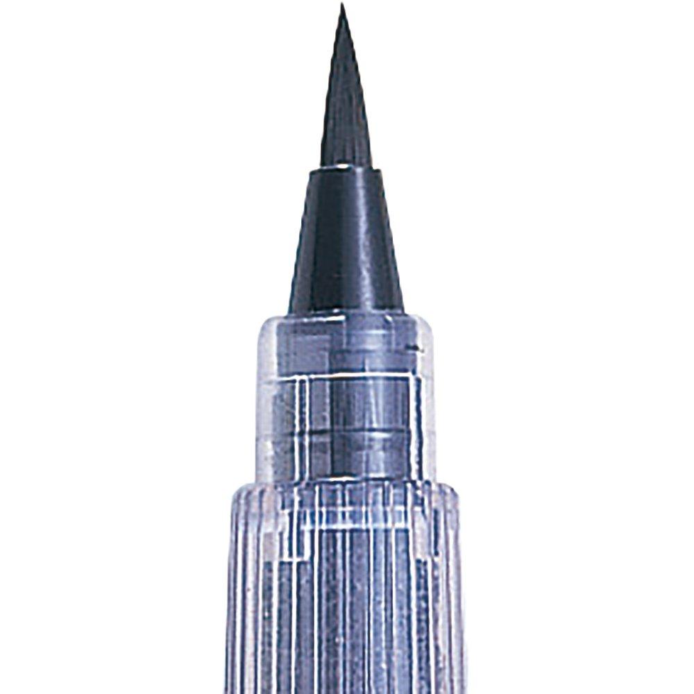 Kuretake Brush Extra Pen, Чернила, Пигмент, Тонкий, Нет. 24, ДЛ152-24Б