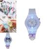 Kr- Luminous Watch Sticker Doll With Logo Printing Quartz Movement Cartoon Style Characters)