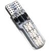 2шт T10 W5W 5050 6SMD RGB светодиодные автомобильные клиновые лампы с дистанционным управлением