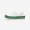 [Crocs] Crocband Clog Toddler [CRS207005-WHITE/GREEN IVY]