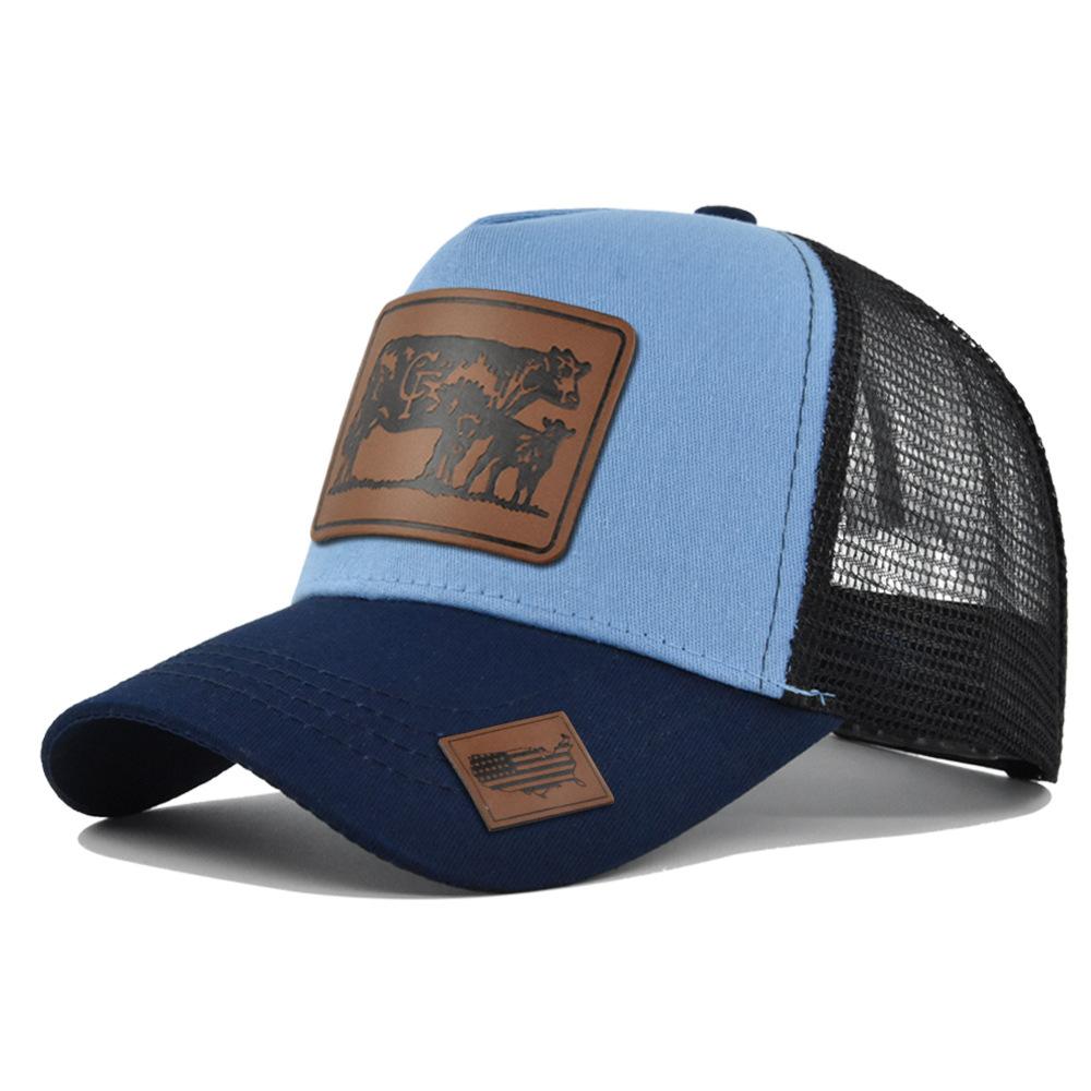 Роскошные бейсболки с изображением быка Мужские Женские Snapback Кепка Женская Мужская Кепка Фермера Солнцезащитная Кепка K-pop Дизайнерская Мужская Кепка Тракер Gorras
