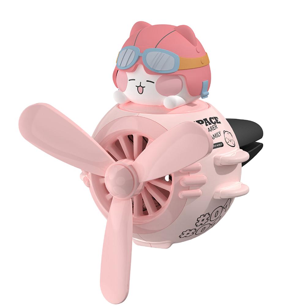 Автомобильный освежитель воздуха Bear Pilot, автоаксессуары, интерьерный диффузор для духов, вращающийся пропеллер, ароматизатор, магнитный дизайн