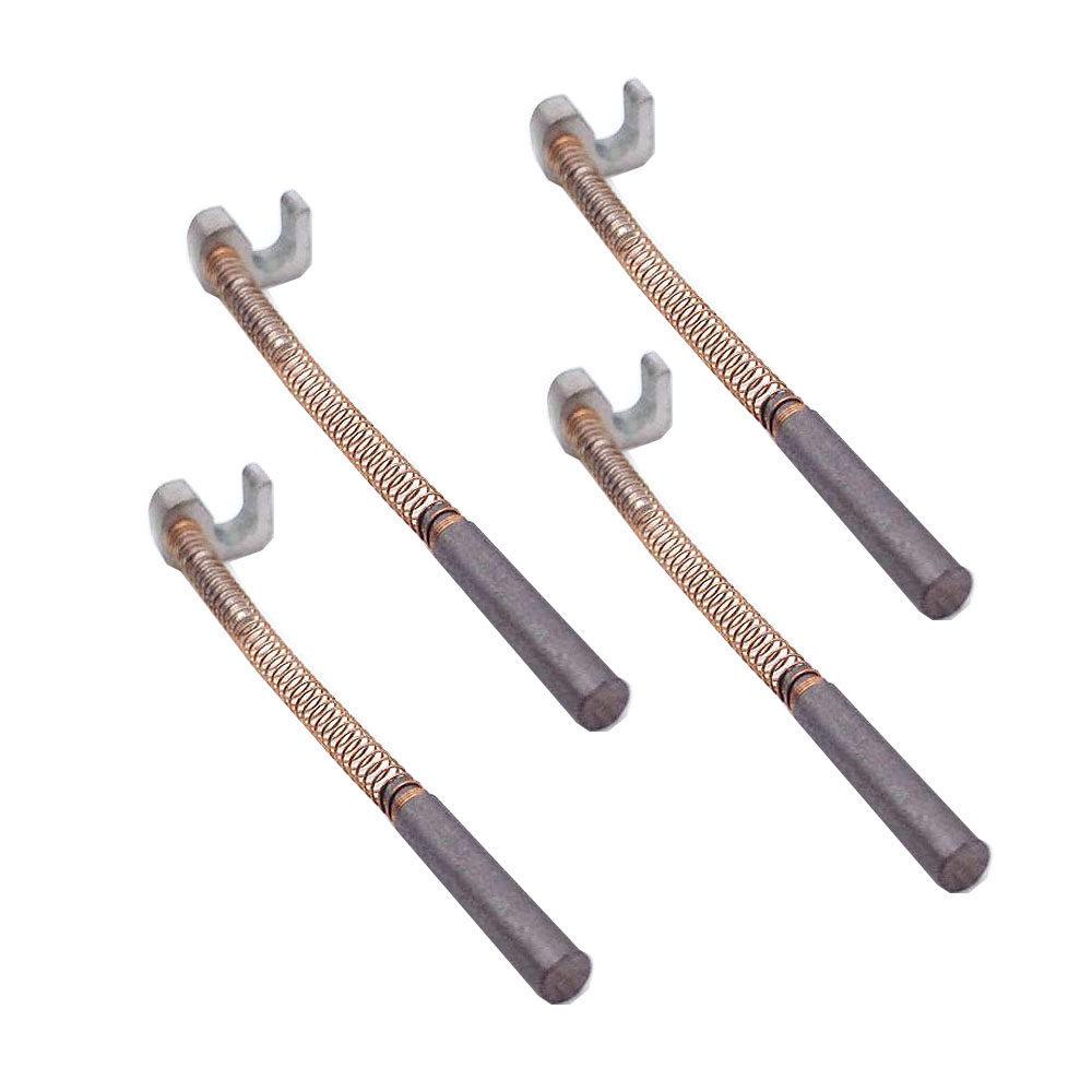 TSK AWD300T Spindle Motor Slotting Machine Carbon Brush, 2.7x18mm, Total Length 47mm, with 3x17mm Copper Bushing.