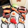 Vegetable Hotdog Headband Strawberry Simulated Food Hair Hoop Cute   Party