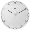Imported Wall Clock BC17W Silent Design Sweep Hand Movement [Regular Product] BRAUN/Brown