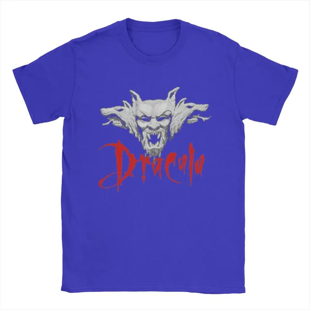 Dracula Bram Stoker T Shirts Cotton Clothing Vintage Short Sleeve Round Collar Tees Gift Idea T-Shirts