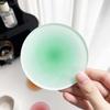 1 Pc Gradient Colour Non-slip Acrylic Coasters Po Props Bar Cafe Desktop Decorations Mug Cup Mat