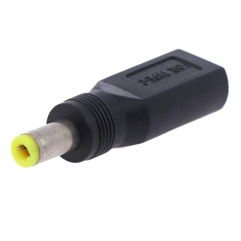 1 шт. USB 3.1 Type C USB-C Female To Male DC Power Charger Adapter