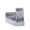Creative New Desktop Corner Stationery Cosmetics Storage Box Four Grid Pen Lipstick Storage Box Household Stationery Holder