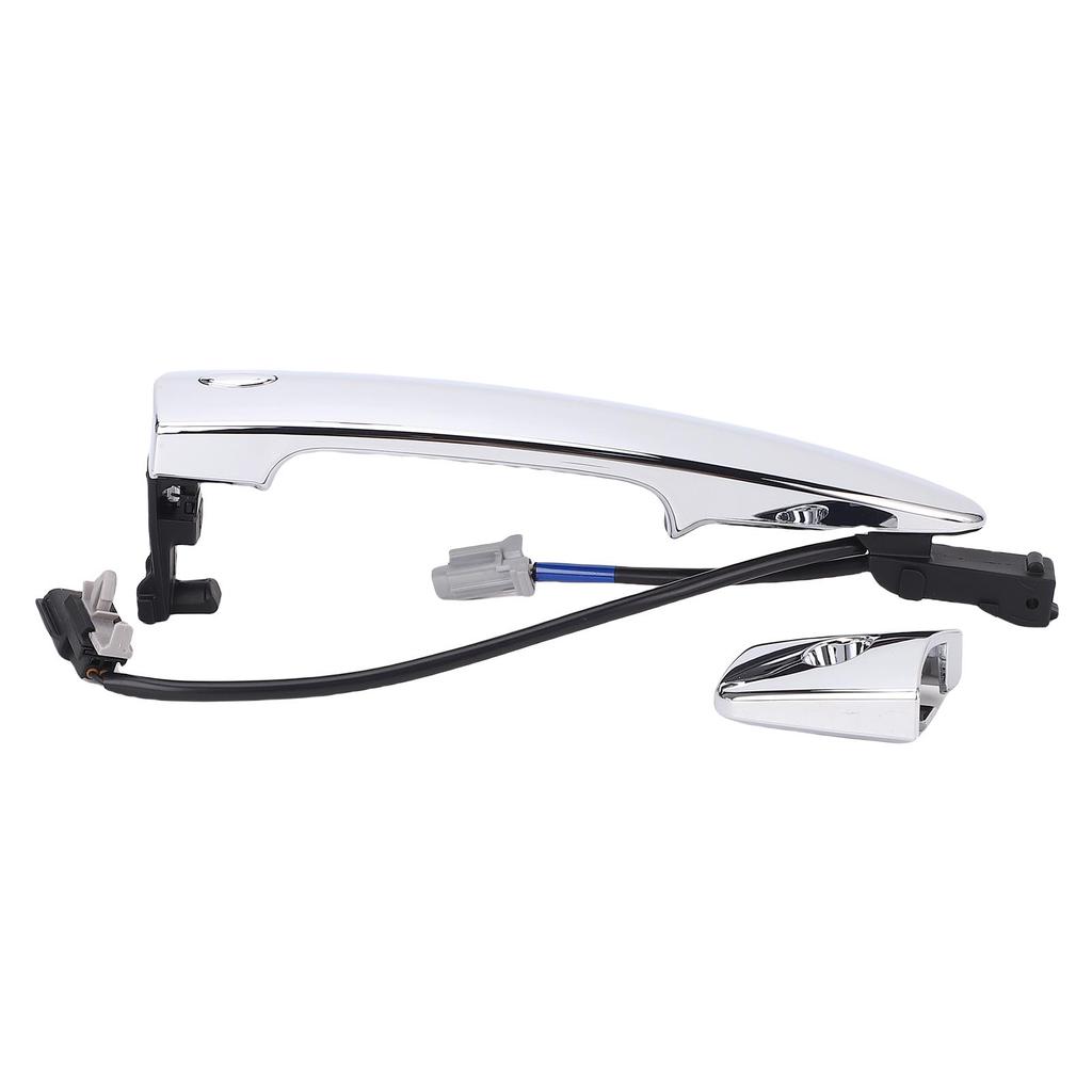 Car Front Exterior Door Handle High Strength ABS Plastic Modern Replacement for Maxima Murano Sentra Left with Hole: