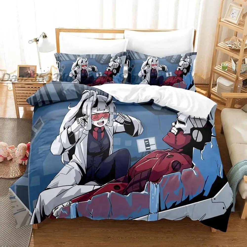 Комплект постельного белья Hellsing Single Twin Full Queen King Size Комплект постельного белья Aldult Kid Bedroom Duvetcover Sets Комплект постельного белья с 3D-принтом в стиле аниме
