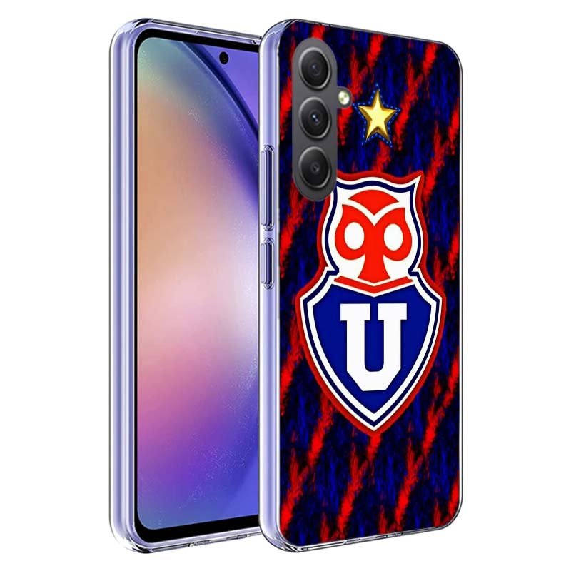 Fondo U. De Chile LOGO Phone Case for Samsung A17 A37 A57 A07 A16 A26 A36 A56 A06 A02S A12 A22 A32 A52S A04S A14 A24 A34 A54 A03