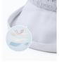ELLE 100% mulberry silk real silk hat for children's summer sun protection and UV protection, lace large brimmed fisherman hat