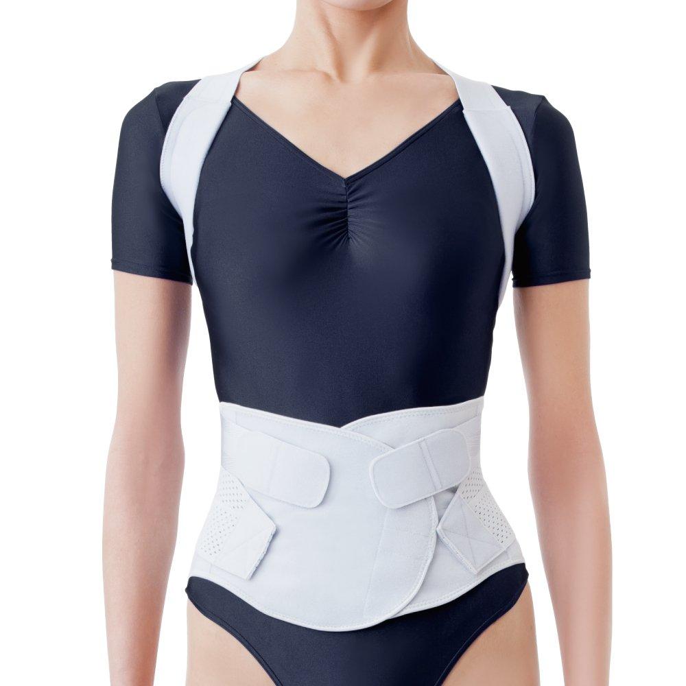 Alphax Posture Supporter, Posture Belt, Back Support, Made In Japan, Doctor's Recommended Posture Belt, LL-3L