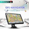 Malinaisi Новый 7-дюймовый автомобильный грузовик спутниковая навигация GPS-навигация 8 ГБ карты Европы сенсорный экран навигатор