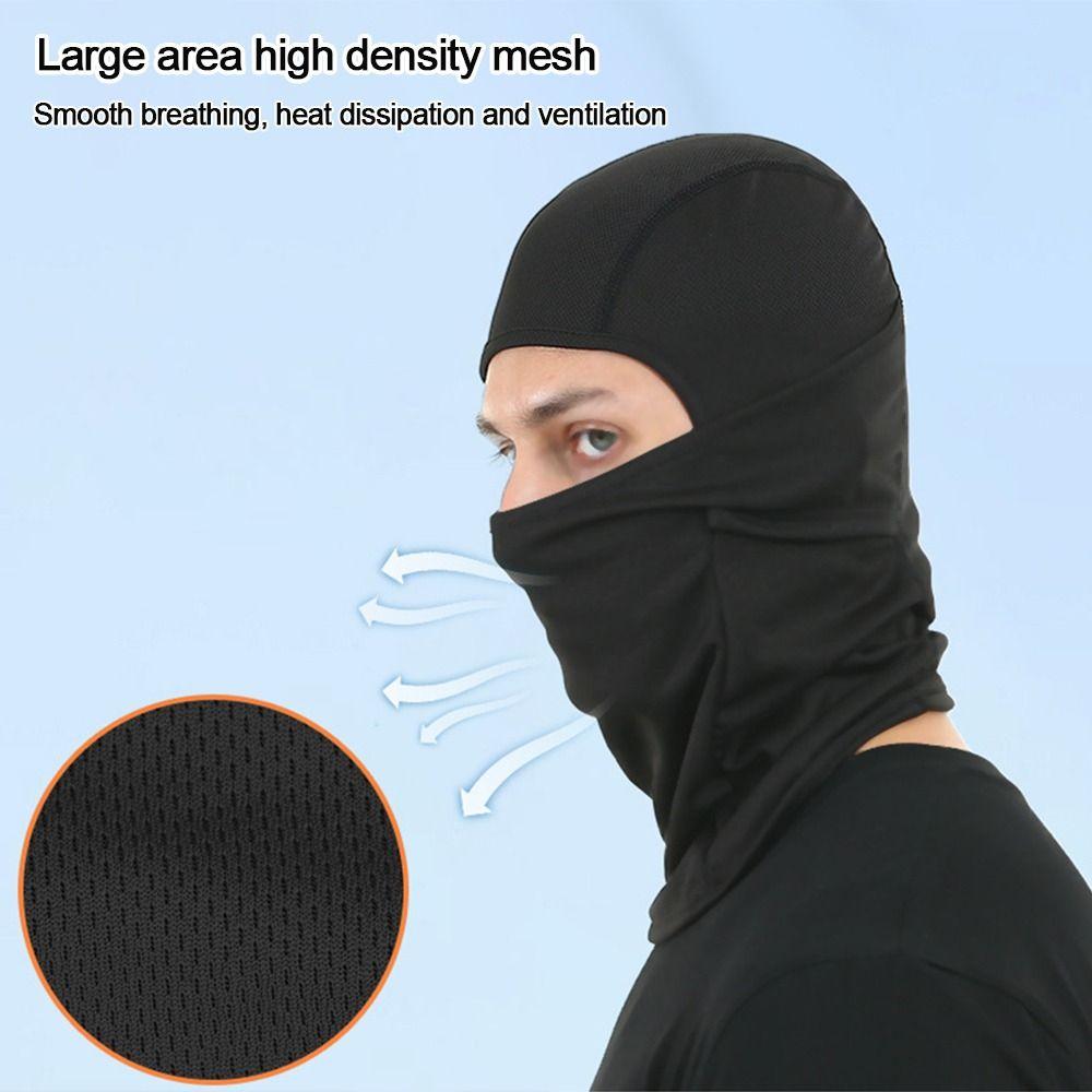Hats Face Hood Bicycle Hat Sun Protection Full Face Cap Cooling Neck Cycling Balaclava Face Cover