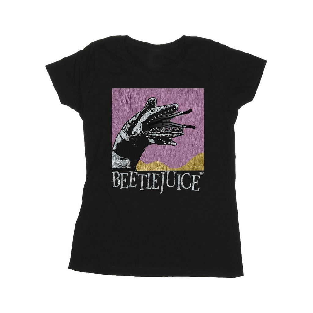 Beetlejuice Womens/Ladies Sandworm Snake Cotton T-Shirt