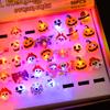 LED Light Halloween Ring Glowing Pumpkin Ghost Skull Rings Halloween Christmas Party Decoration for Home Santa Snowman Kids Gift
