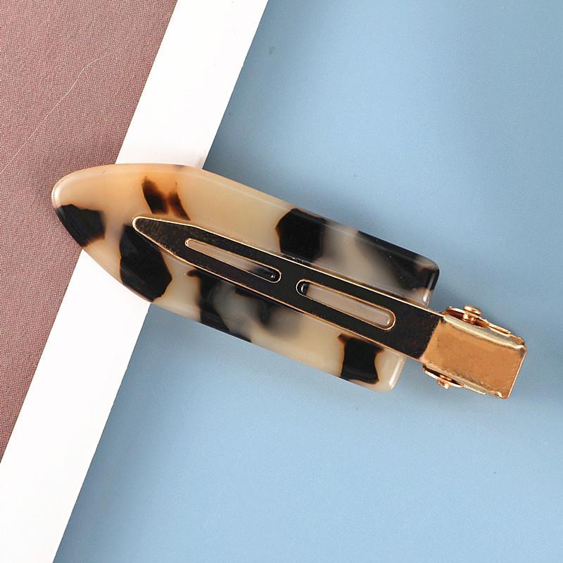 2/3/4/6 шт. ацетатные заколки для волос в Корейском стиле, золотисто-белые блестящие заколки для волос, головные уборы для девочек и женщин, аксессуары для волос