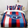 Tennessee Logo Art Bedding Set 3pcs, High Quality Bedding Set Including 1pc Duvet Cover And 2pcs Pillowcases for Bedroom, Dormitory Gift