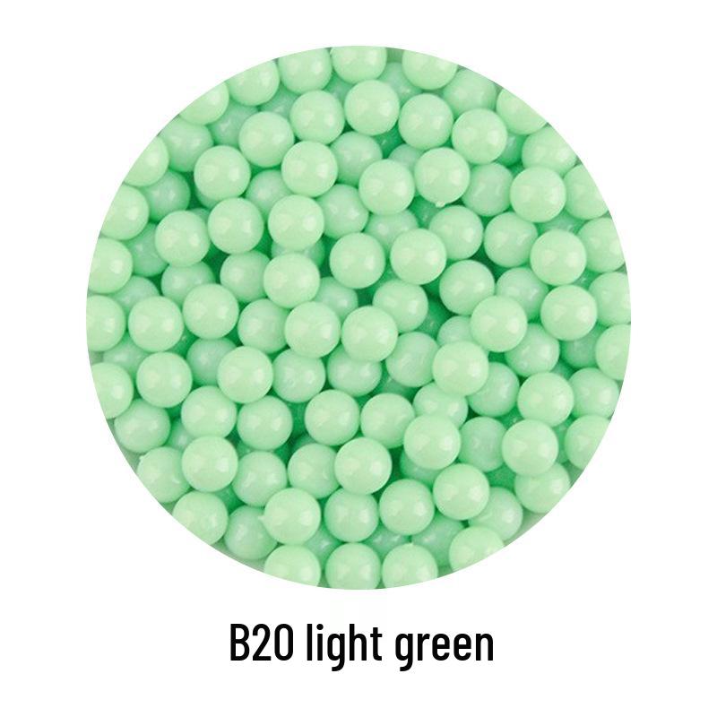 Пластиковые бусины конфетных цветов: Круглые упругие мячики без отверстий для детских DIY украшений, поделок и пуль для игрушечных пистолетов.