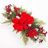 Christmas Staircase Wreath Floor Hanging Bow Pendant Decoration Christmas Nordic Home Style
