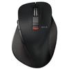 Беспроводная мышь ELECOM Bluetooth Grip 5 кнопок L размера черного цвета EX-G Multi-Pairing M-XGL15BBBK