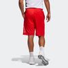 Adidas Big Logo Print Sports Shorts Men Bottoms Red GT3020