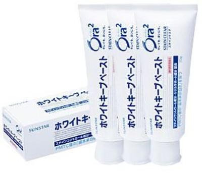 Sunstar Aura Two White Keep Paste 70 г x 3 квази-лекарства