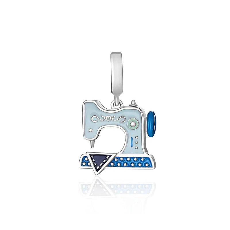 Европейская медная подвеска-шарм с жестом любви, подходит для оригинального браслета, ювелирное изделие, сверкающий крест, лошадь, ангел, свисающая бусина