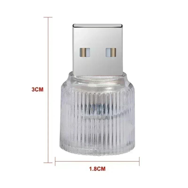 E60 E93 2025 New Hot Car For BMW USB Car LED Light Auto Interior Atmosphere Light Car Emblem For Bmw M3 M4 M5 M6 F20 F30 G20 F31